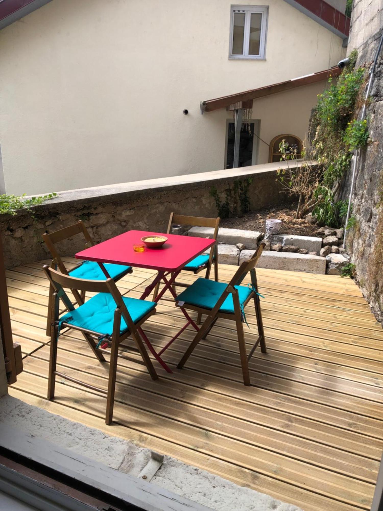 T2 Avec Terrasse Calme Et Ensoleillee Apartment แซ็ง-คล็อด ภายนอก รูปภาพ